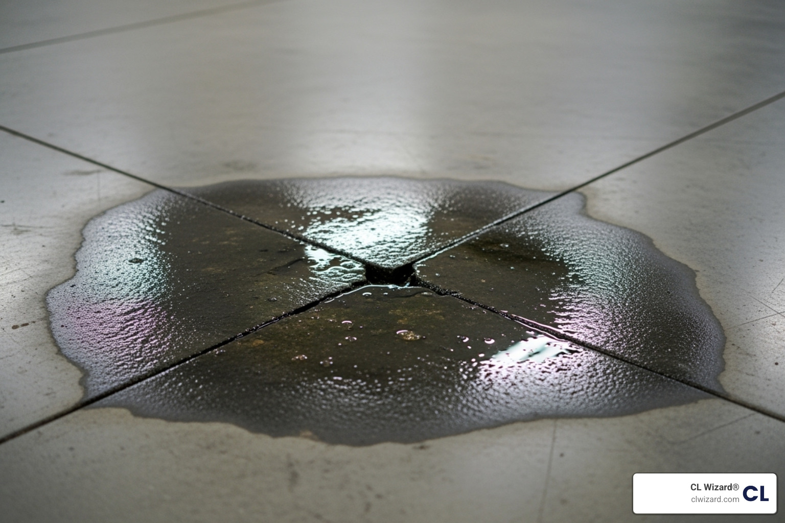 leaking slab repair