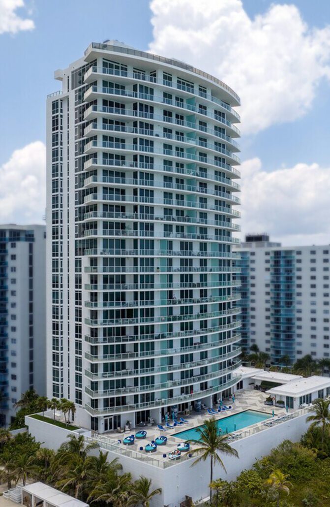 Concrete Leak Specialist Repaired Apogee Beach Residences Hollywood FL