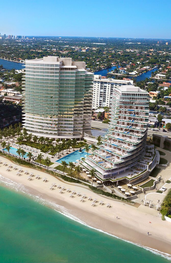 Concrete Leak Specialist Repaired Auberge Resort collection residences - Fort Lauderdale
