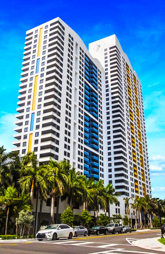 Concrete Leak Specialist Repaired The Waverly South Beach - Miami Beach FL