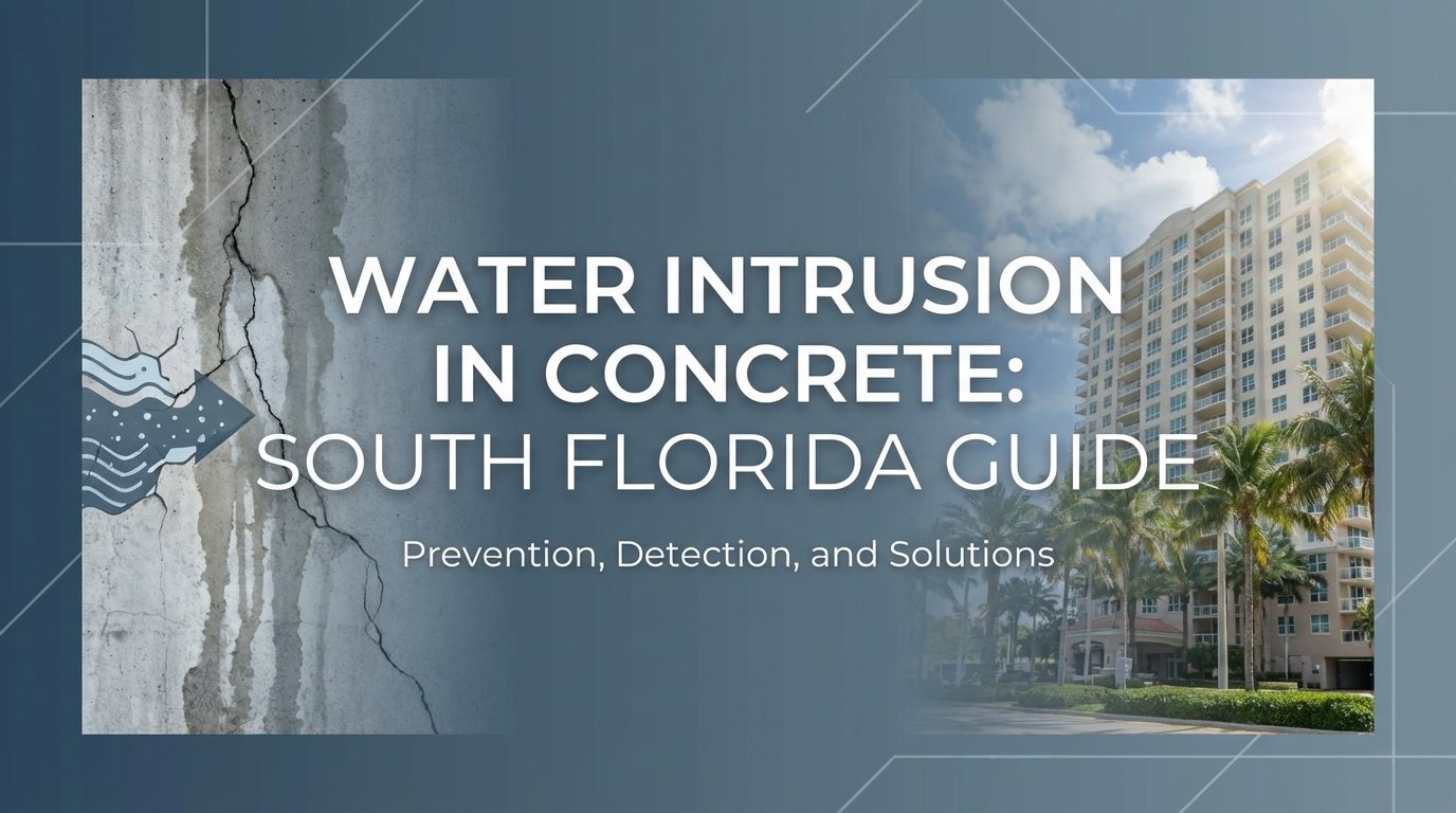 Water Intrusion in Concrete: South Florida Guide