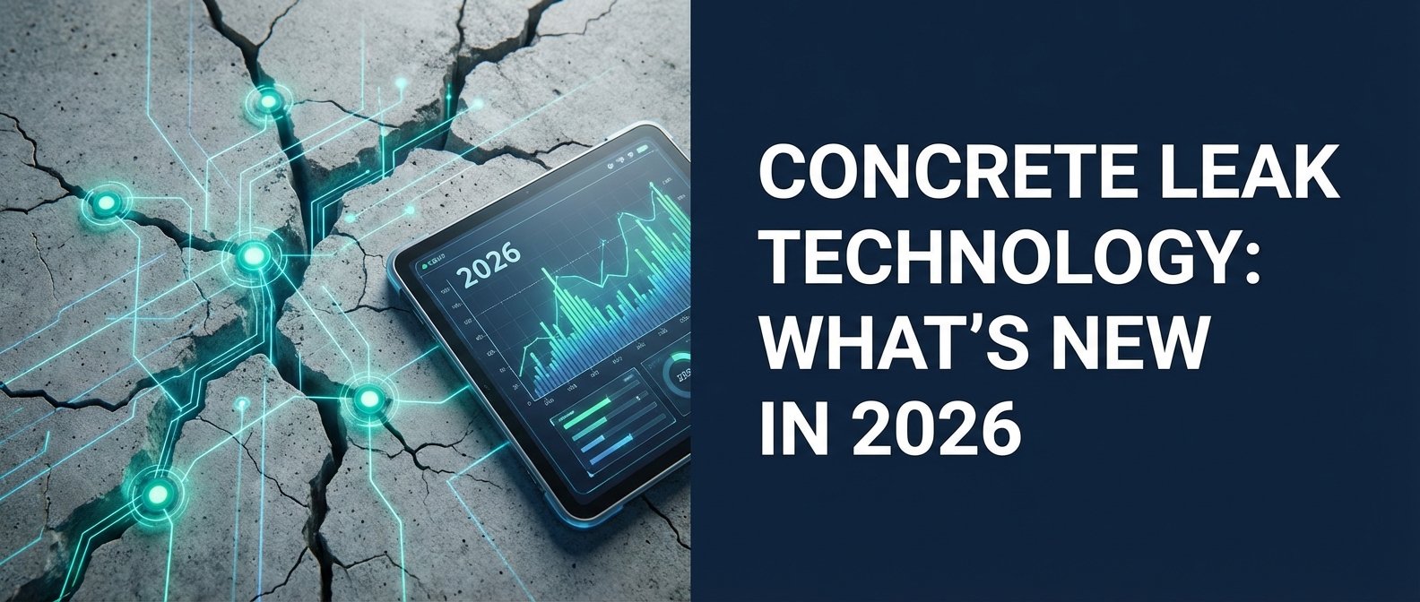 Concrete Leak Technology: What's New in 2026
