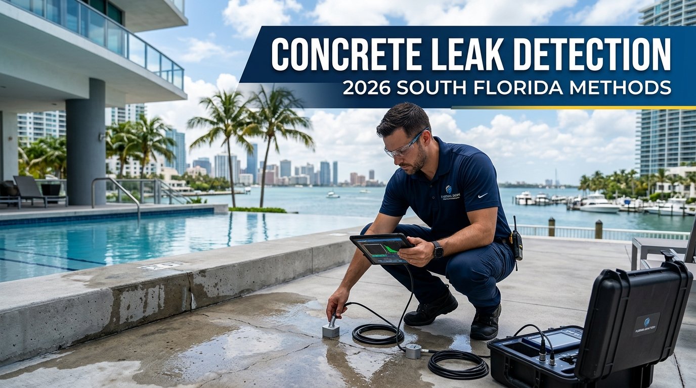 Concrete Leak Detection: 2026 South Florida Methods