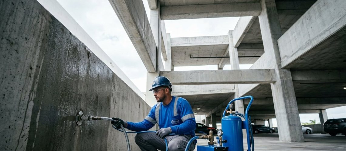 How Polyvinyl Injection Stops Concrete Leaks for Good
