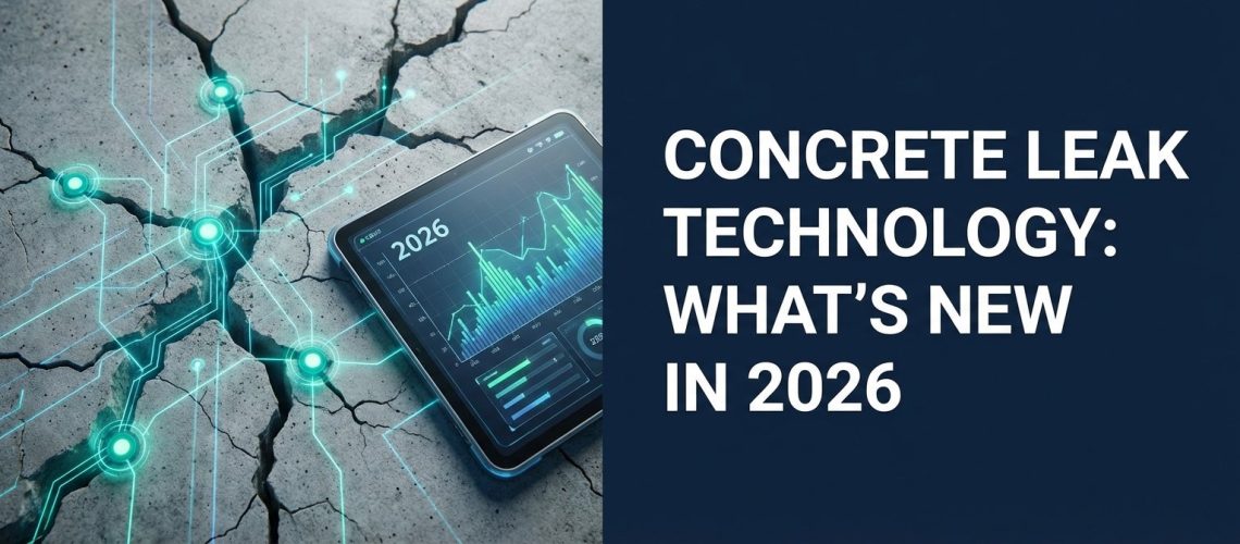Concrete Leak Technology: What's New in 2026