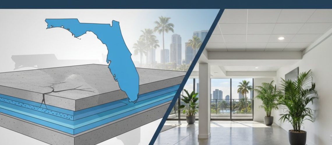 Basement Concrete Slab Waterproofing South Florida 2026