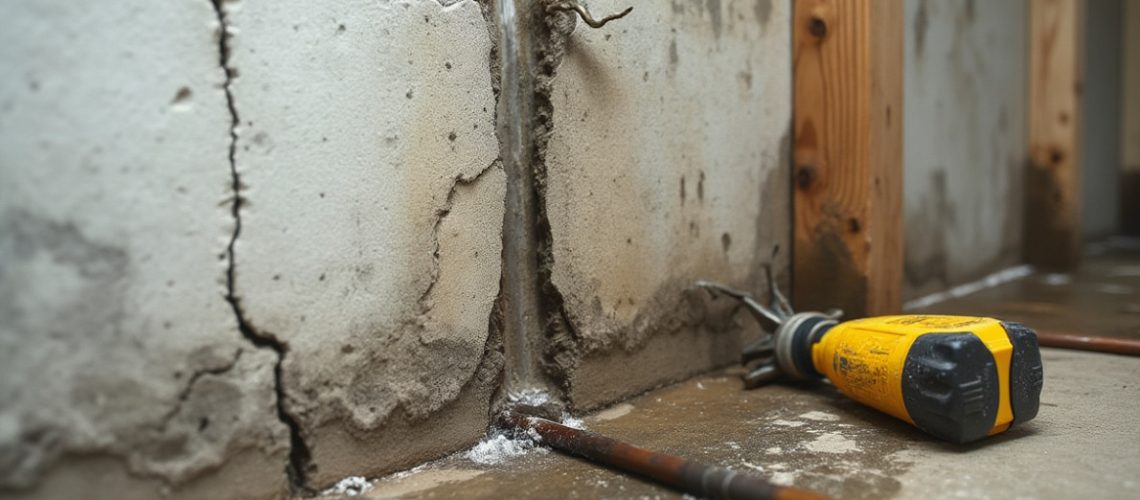Foundation and Basement Concrete Water Intrusion Repair